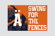 Blastorn - Sport Display Serif, a Serif Font by Indotype Foundry (Thumbnail 6 of 10)
