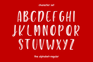 Christmas Peace Font - Script Font