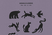 Dreamlike Folk Art Illustrations, an Object Illustration by happpydesign (Thumbnail 7 of 15)