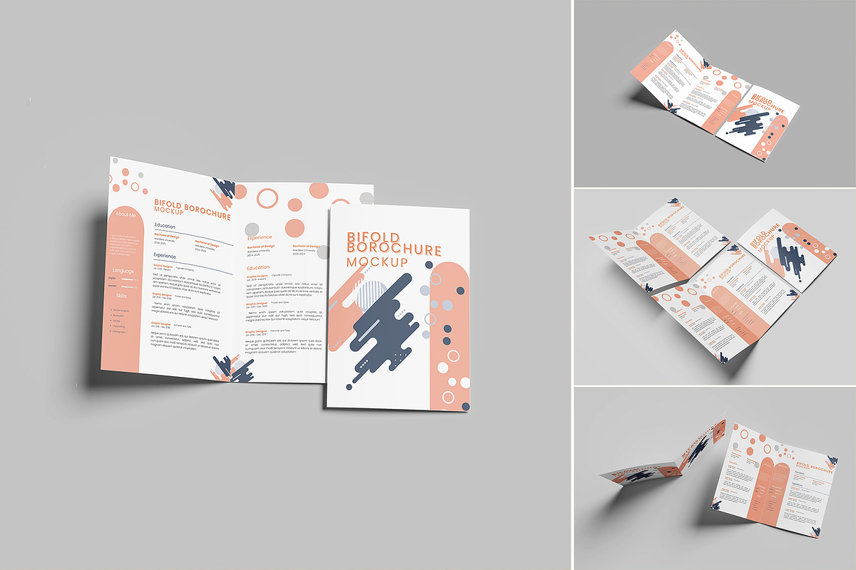 Bifold Brochure Mockup, a Mockup by seulangagraphic (Photo 1 of 5)