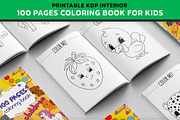 KDP Coloring Book with 100 Pictures, an Animal Illustration by PublishingHelper (Thumbnail 2 of 4)
