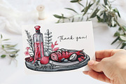Chef cook, food, digital paper, a Pattern Graphic by Artmanata (Thumbnail 10 of 10)