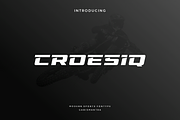 Croesiq, a Font by garismantra (Thumbnail 1 of 4)