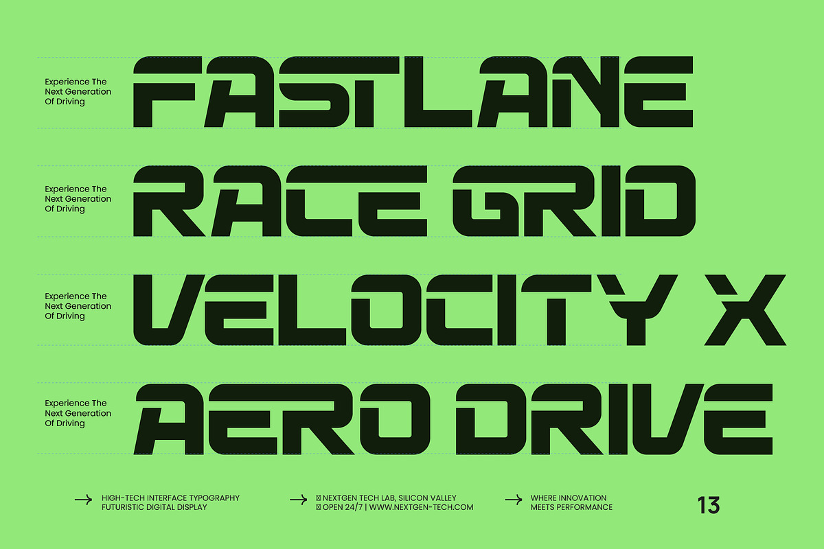 Gridline Minimal Esports Display, a Sans Serif Font by timelesstype.co (Photo 10 of 15)