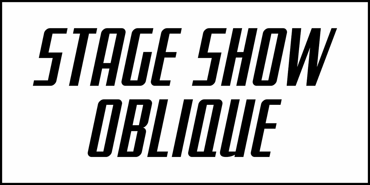 Stage Show JNL, a Sans Serif Font by Jeff Levine Fonts (Photo 4 of 5)