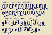 Aubange Belgium Font, a Blackletter Font by 177Studio (Thumbnail 5 of 6)