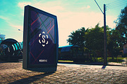 Outdoor Ad Billboard - 9 Mock-up, an Advertising Mockup by MockupSpace (Thumbnail 1 of 9)