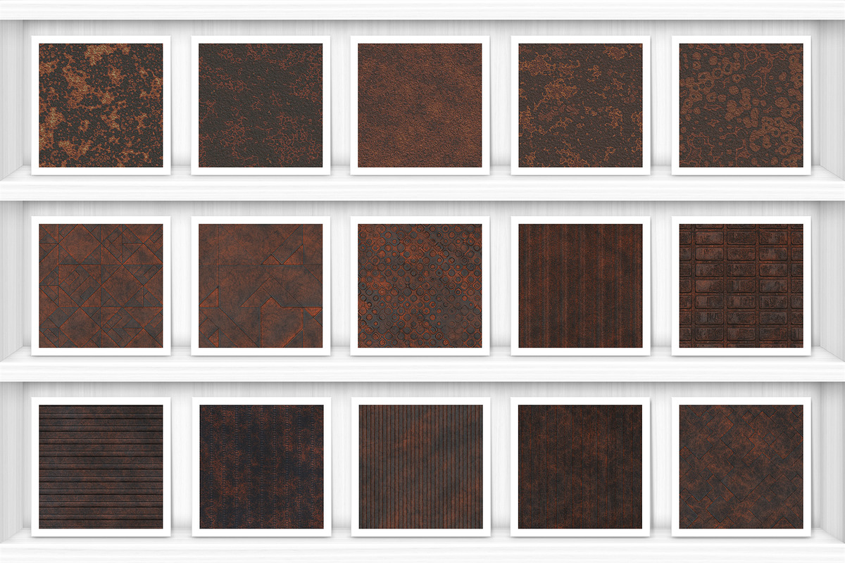 50 Rust Background Textures, a Texture Graphic by Textures & Backgrounds