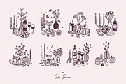 Cozy Autumn Hand Drawn Collection, a Seasonal Illustration by Leila Divine (Thumbnail 22 of 29)
