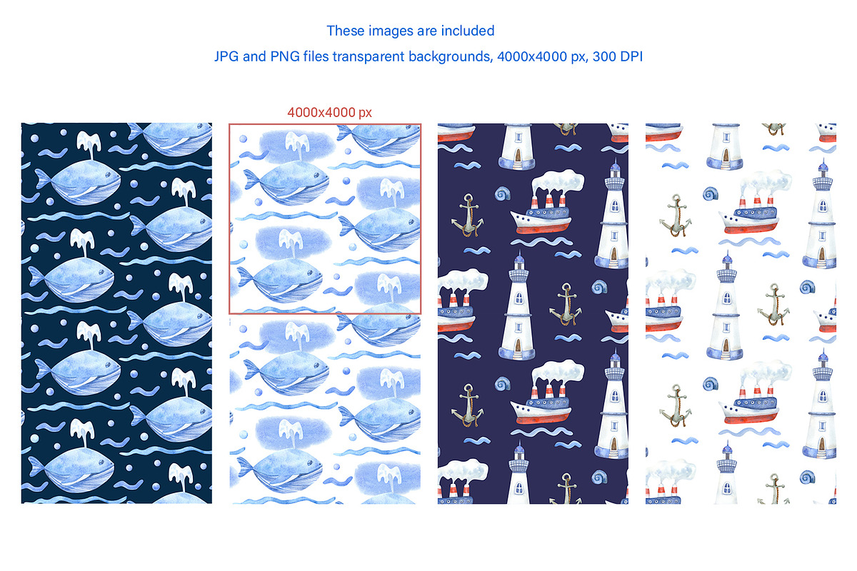 Nautical Mile Watercolor Collection, an Animal Illustration by Anna Druzhkova (Photo 9 of 30)