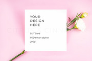 Styled Card & Print Mockup Bundle, a Print Template by Citrus and Cinnamon (Thumbnail 7 of 11)