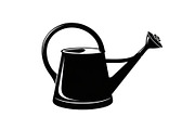 Watering Can Silhouette Bundle, an Illustration by Gfx_Store (Thumbnail 2 of 48)