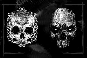 Skull Head T-shirt Designs