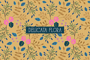 DELICATA FLORA Seamless Patterns, a Pattern Graphic by Dreaming with Isa (Thumbnail 3 of 8)