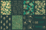 Royal Green Patterns Collection, a Pattern Graphic by The Paper Town (Thumbnail 8 of 9)