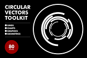 Circular Vectors Toolkit - 80 items, an Object Graphic by Offset (Thumbnail 1 of 11)