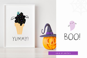 Sweet & Spooky. Halloween Ice Cream