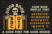 Good Book Display Font