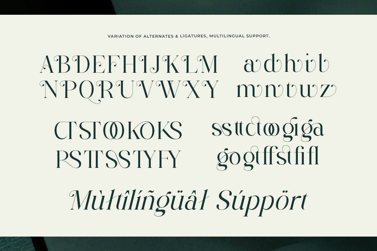 Elegant Luxury Serif - Regalian, a Serif Font by Shakira Studio (Photo 10 of 10)