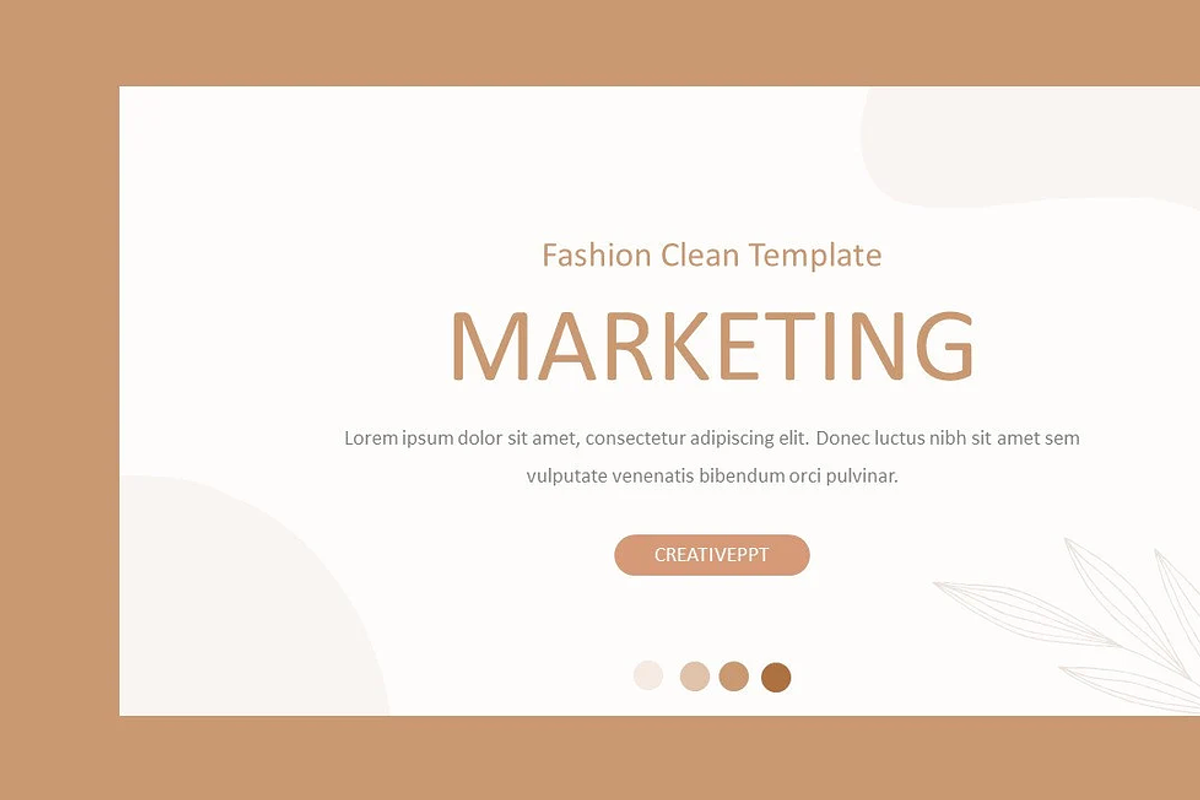 Minimal Modern Clean Powerpoint, a Stationery Template by Elite Templates (Photo 5 of 9)