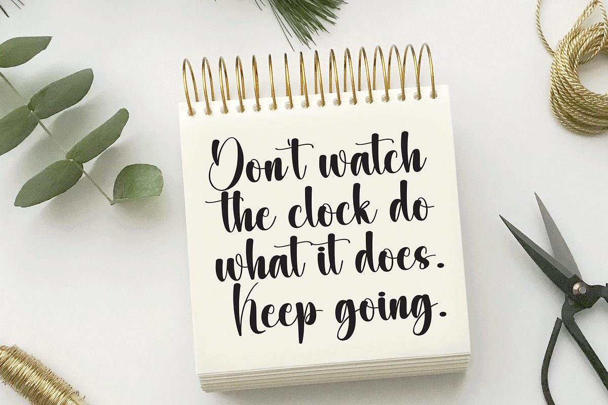 Boat Banana | Script Font, a Handwritten Font by Scratchones (Photo 3 of 8)