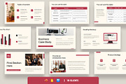 Business Case Study Presentation, a Presentation Template by BumbleGraph Studio (Thumbnail 1 of 6)