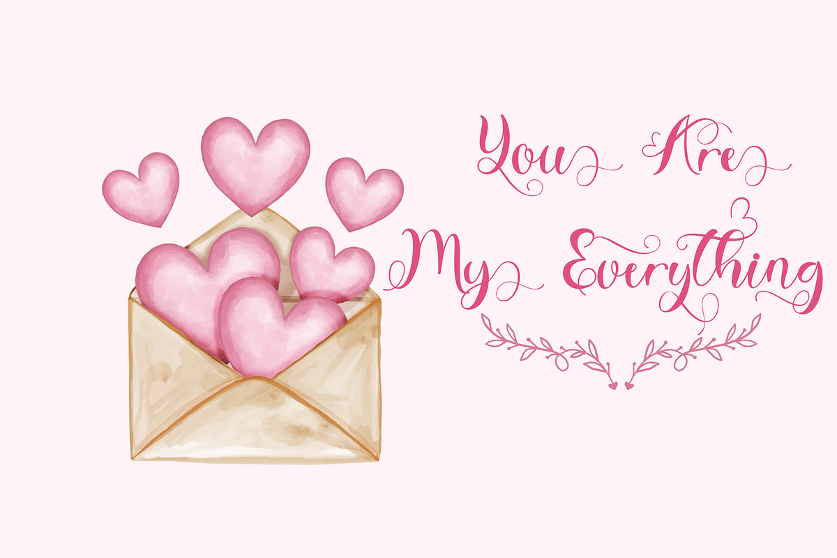 Lovely Style, a Script Font by Yoga Letter (Photo 3 of 8)