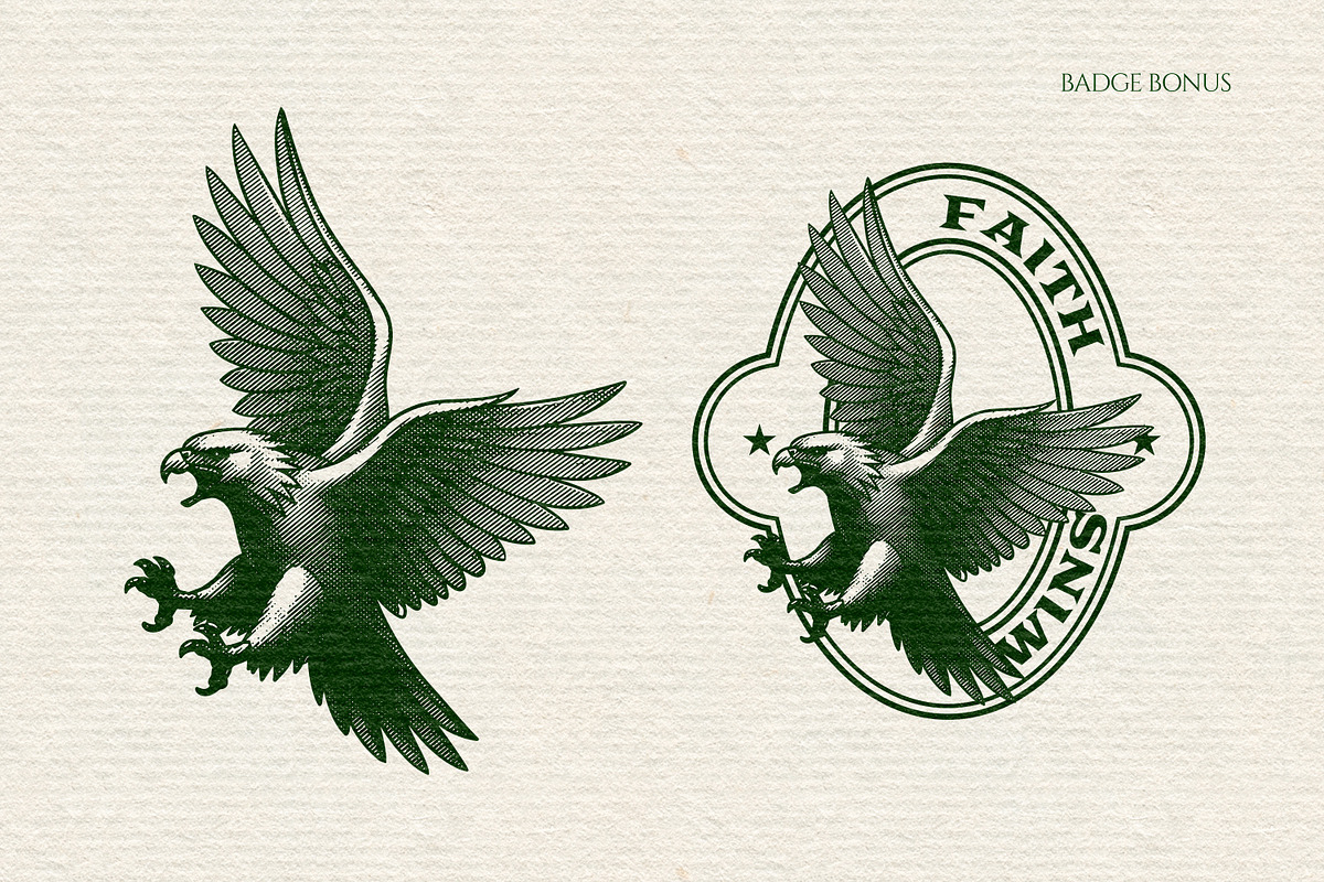 Heraldry Eagle Engraving, an Animal Illustration by Kaizla03 (Photo 2 of 4)