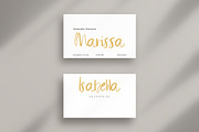 Marissa Bellas -ScriptSignature Font, a Script Font by Dhabee (Thumbnail 5 of 11)