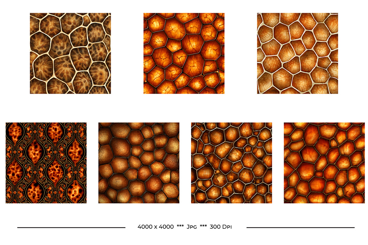 Tortoise Shell Animal Prints, a Pattern Graphic by karenfoleyphoto (Photo 7 of 8)