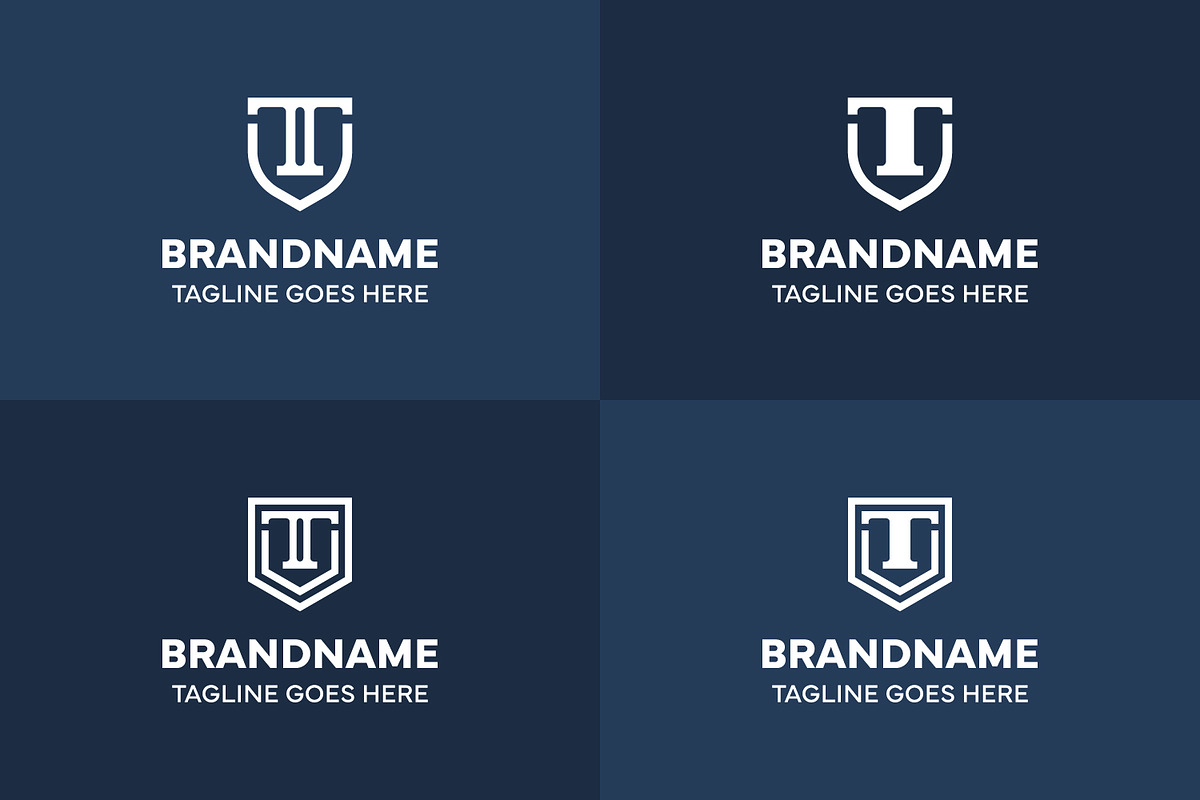 Letter T Shield Luxury Logo Set, a Branding & Logo Template by Pray Art Design Studio (Photo 2 of 2)