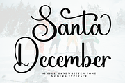 SantaDecember, a Handwritten Font by InermediaSTUDIO (Thumbnail 1 of 8)