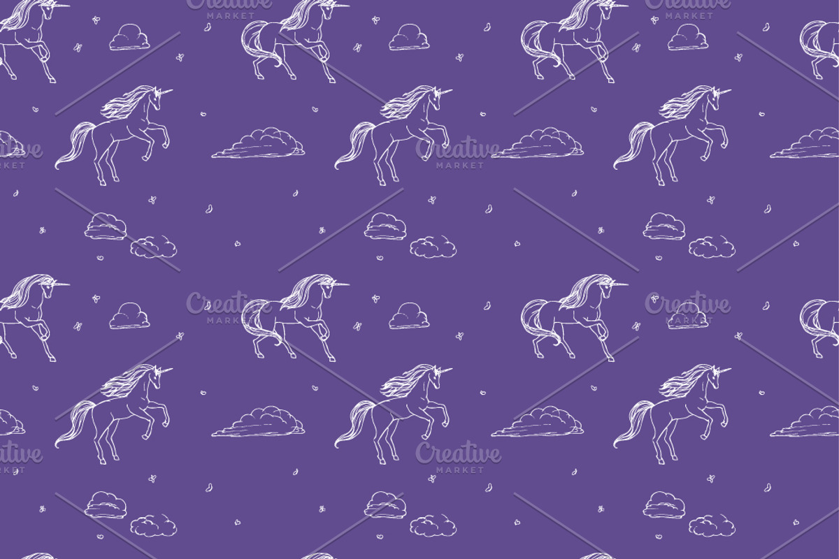 Four unicorn patterns preview 3