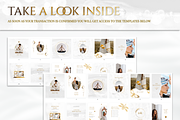 Spiritual Instagram Posts | Reiki, a Social Media Template by Under My Cozy Roof (Thumbnail 4 of 10)