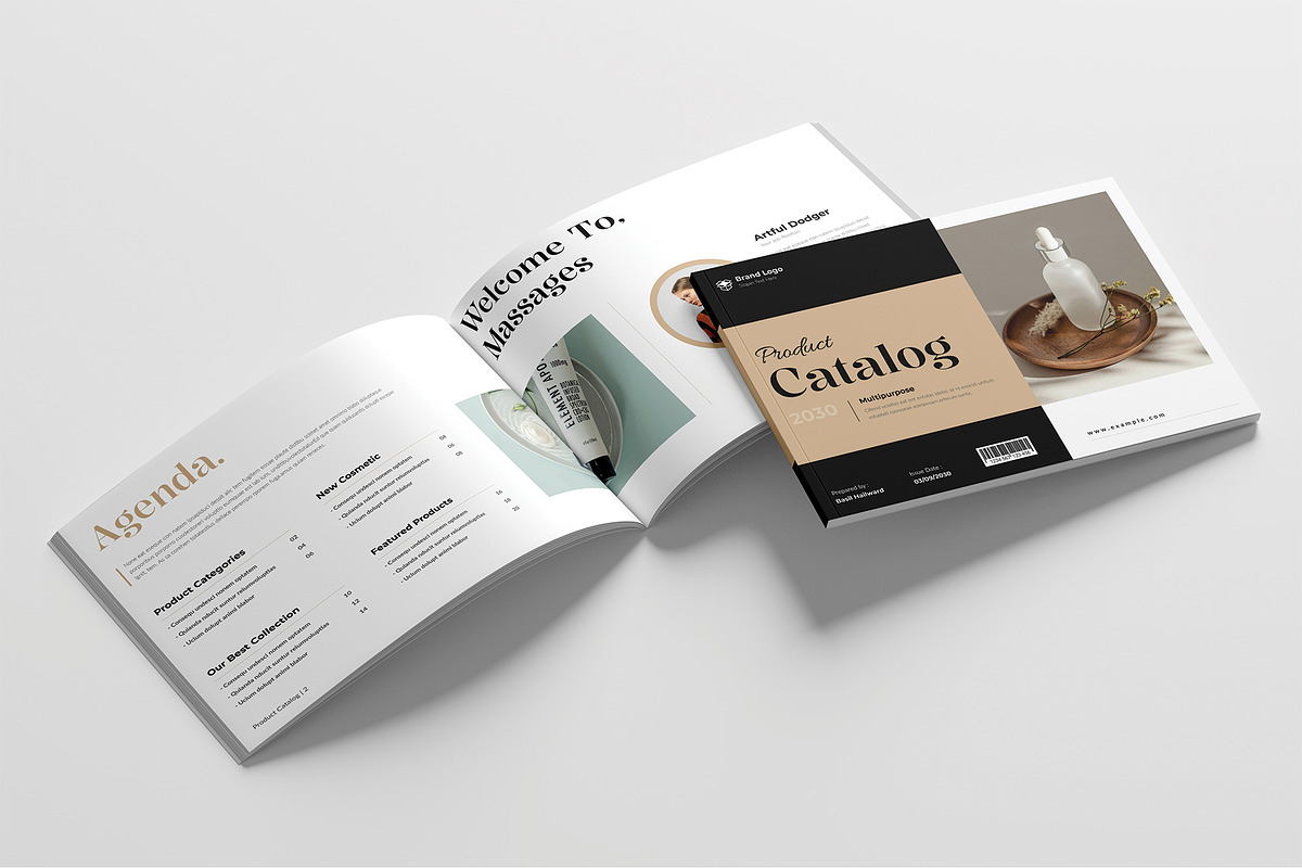 Product Catalog Template Landscape, a Brochure Template by Cleffon_Graphic_Studio (Photo 2 of 10)