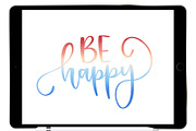 Watercolor Procreate Lettering Brush, a Brush Add-On by Blue Strawberry Studio (Thumbnail 3 of 5)