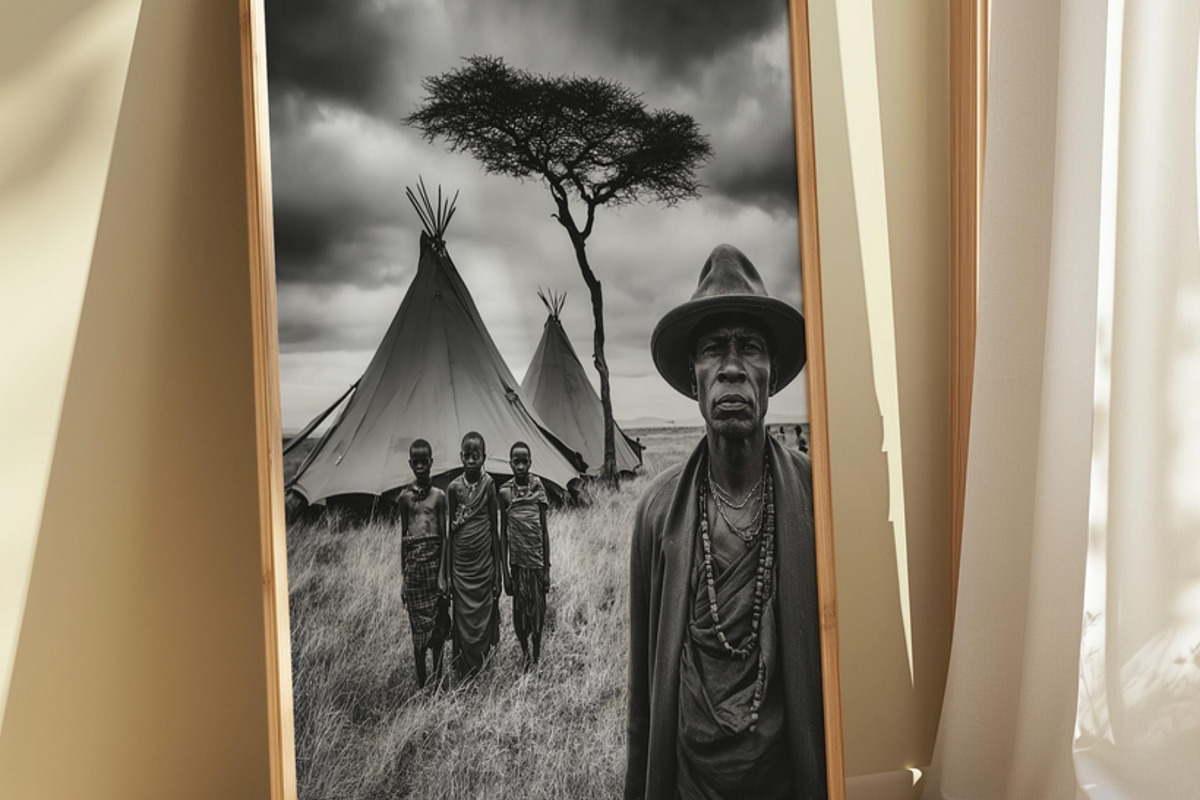 African in Spring Wall Art Set, a Decorative Illustration by PrintablesByFranklyn (Photo 13 of 17)