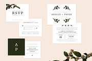 Simply Modern Wedding Suite, an Invitation Template by Prixel Creative (Thumbnail 2 of 5)