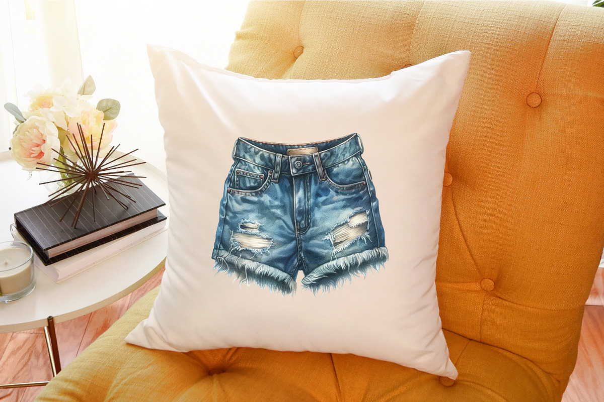 Watercolor Summer Clothes Clipart Bu, an Illustration by Sublimation Artist (Photo 6 of 6)