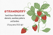 Strawberry, a Seasonal Illustration by Iryna Mel (Thumbnail 1 of 8)