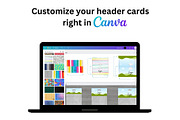 Header Cards Mockup + Template, a Packaging Mockup by Korner (Thumbnail 2 of 11)