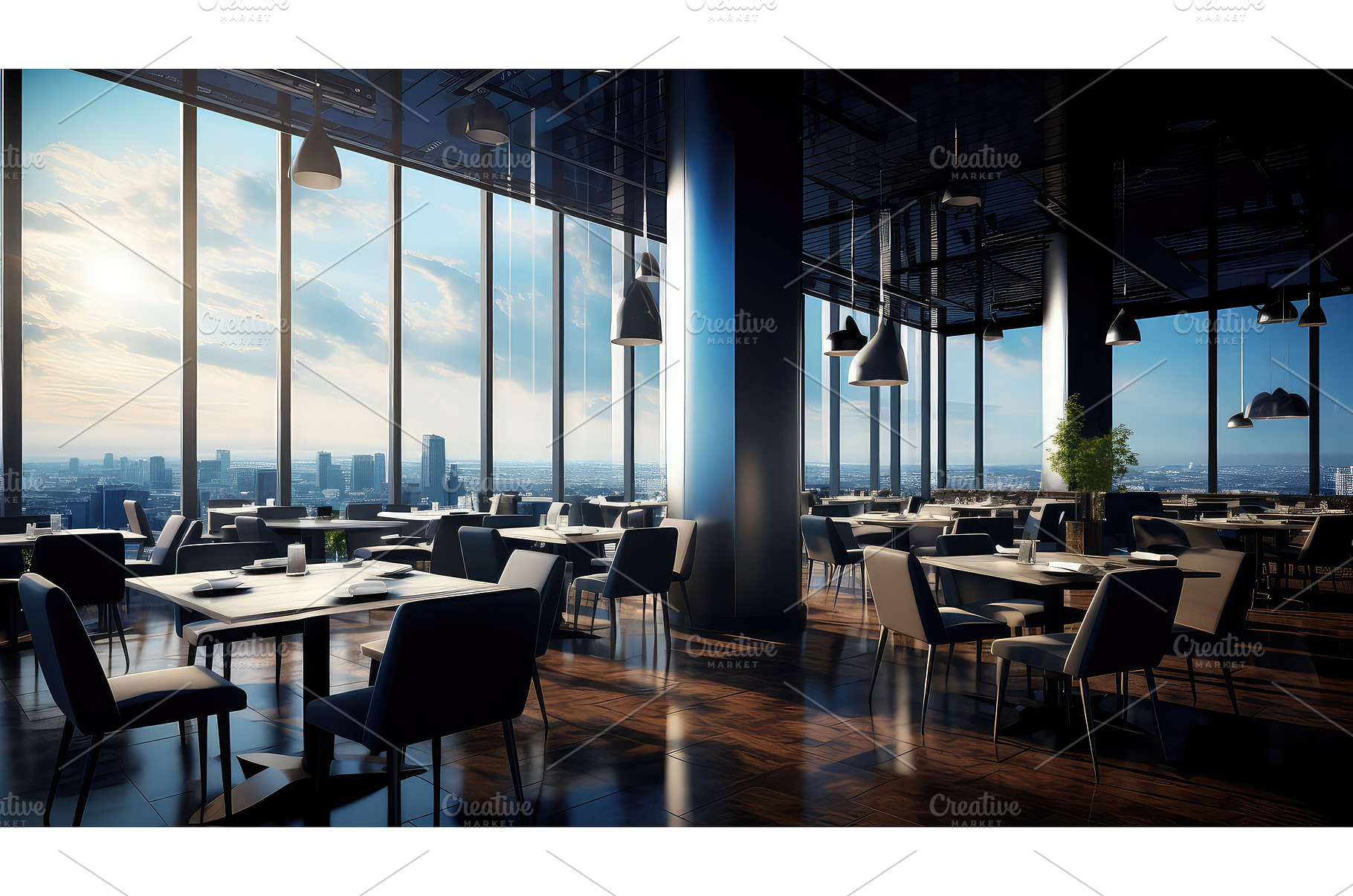 cuisine top restaurant background ai, a Food & Drink Photo by pikepicture