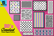 80s Comeback Vector Repeat Pattern, a Pattern Graphic by Sheikhadesign (Thumbnail 1 of 11)