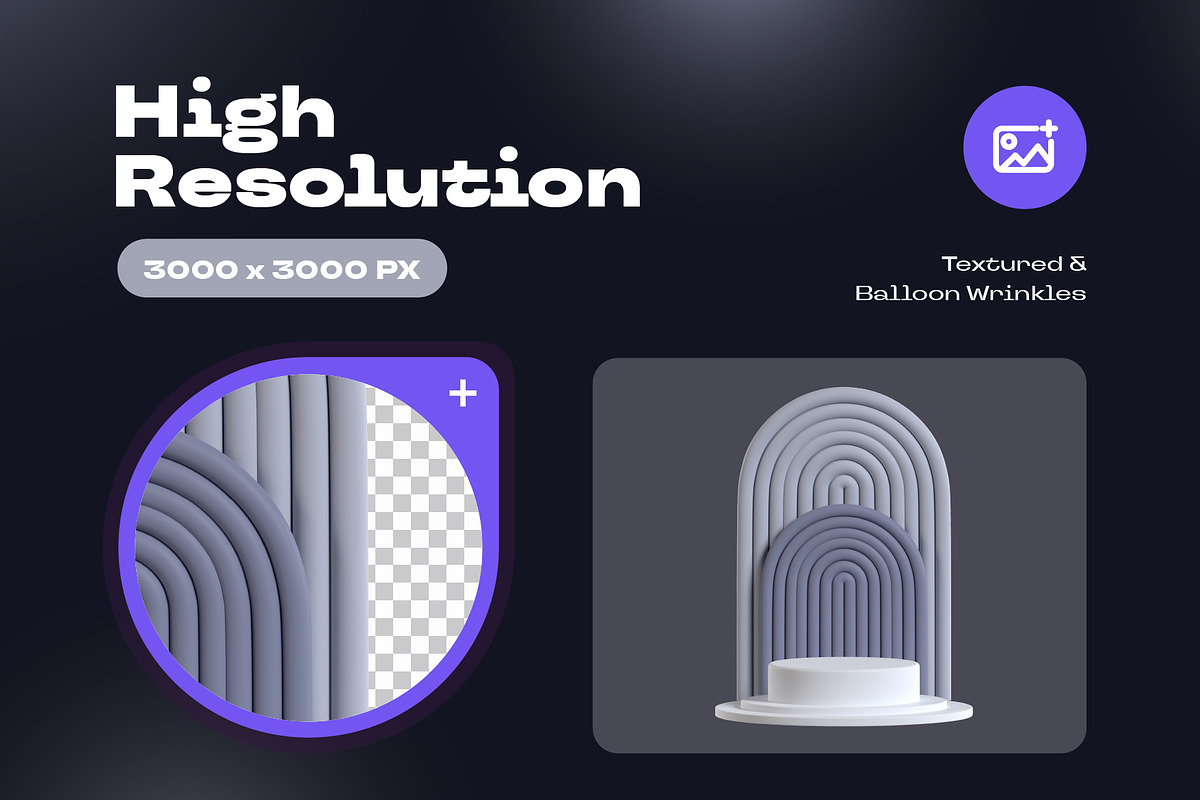 Abstract Podium 3D, an Object 3D Model by kerismaker (Photo 3 of 8)