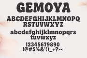 Gemoya font, a Handwritten Font by cocodesign (Thumbnail 8 of 8)