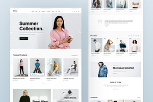 Ultras - Clothing Store Web Template, a HTML Template by TemplatesJungle