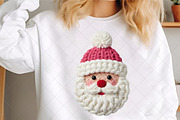 Crochet Faux Yarn Christmas Santa, an Illustration by SinaCreation (Thumbnail 6 of 7)
