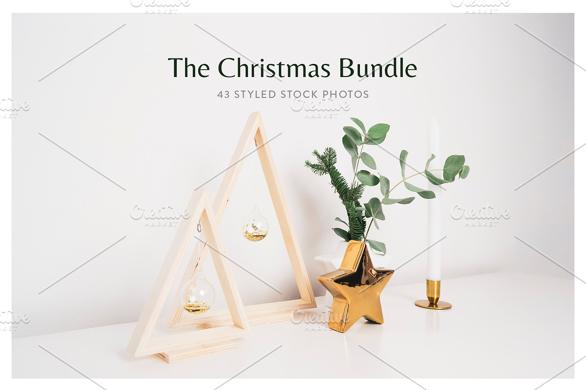Christmas Styled Stock Photo Bundle, a Books & Magazine Mockup by GT Studio (Photo 3 of 45)