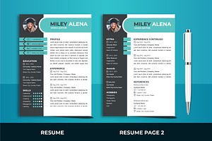 Modern Word Resume & Cover Letter