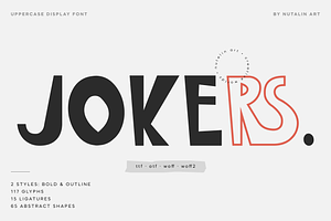 Jokers | Jouful Hand Drawn Font Duo